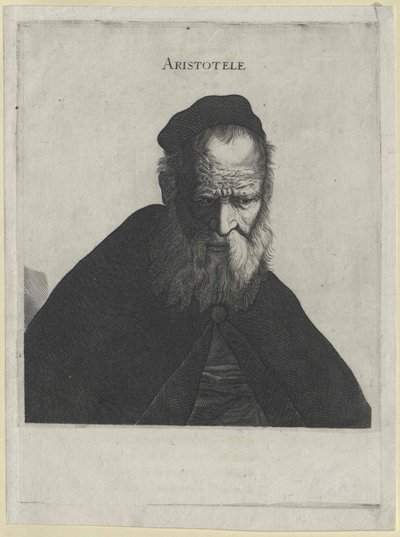Aristoteles (painettu) tekijältä Artist Unknown