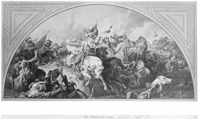 Zentan taistelu 1697 tekijältä Artist Unknown