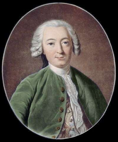 CLAUDE ADRIEN HELVETIUS. Englantilainen filosofi (kaiverrus) tekijältä Artist Unknown