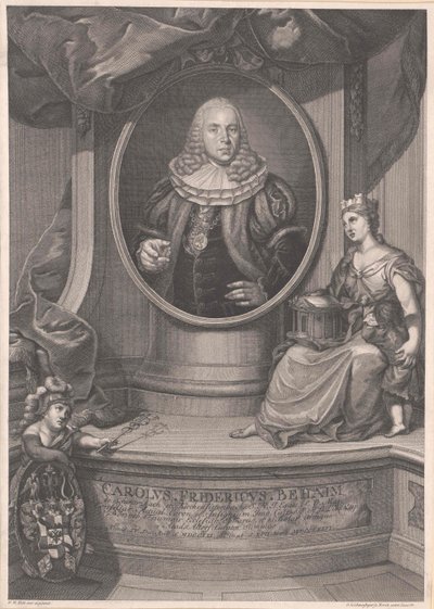 Carl Frederick Behaim von Schwarzbach ja Kirchensittenbach tekijältä Artist Unknown
