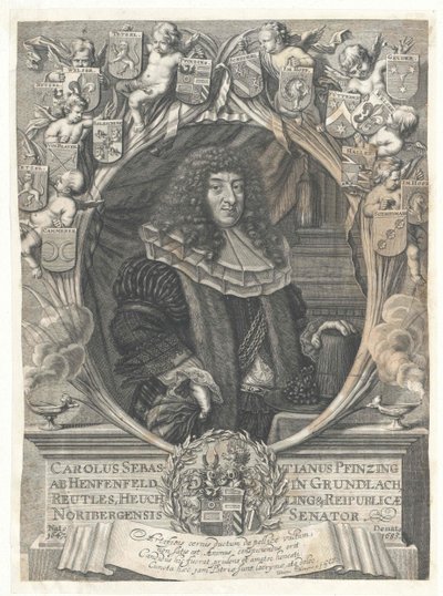 Carl Sebastian Pfinzing alkaen Henfenfeld tekijältä Artist Unknown