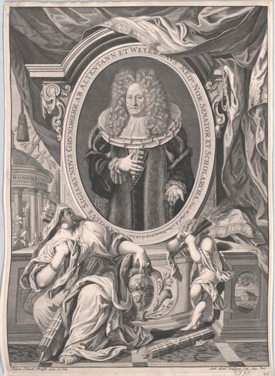 Carl Sigismund kartanonherra von Altenthann ja Weyherhaus tekijältä Artist Unknown