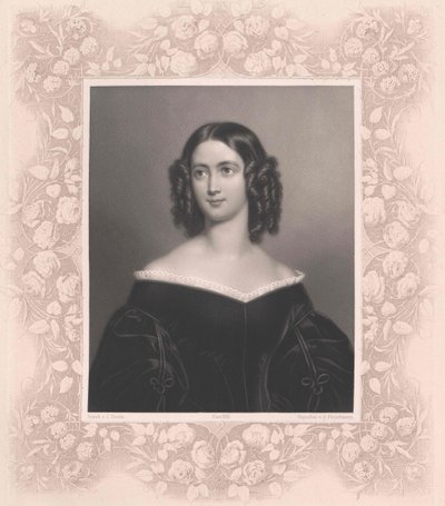 Caroline Lizius (tulosta) tekijältä Artist Unknown