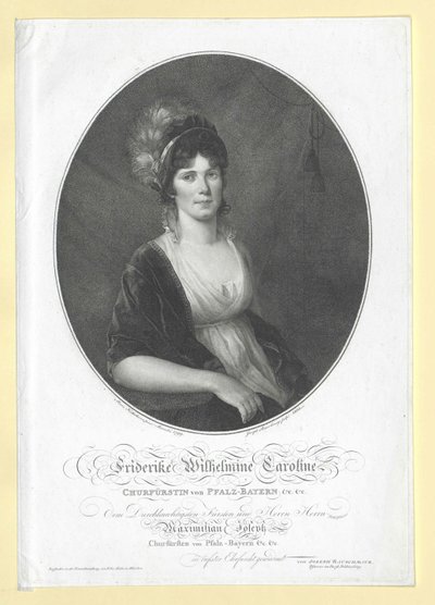 Caroline von Baden tekijältä Artist Unknown