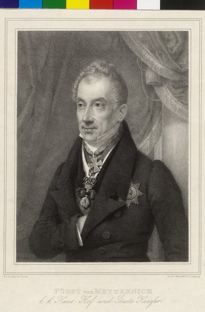 Clement Wenzel Lothar Metternich-Winneburgin prinssi Clement Wenzel Lothar Metternich-Winneburgin prinssi tekijältä Artist Unknown