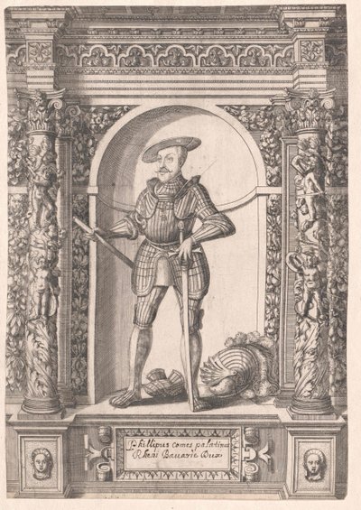Reininmaan kreivi Philipp avosydäminen tekijältä Artist Unknown