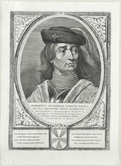 Flanderin kreivi Robert I Friisiläinen tekijältä Artist Unknown