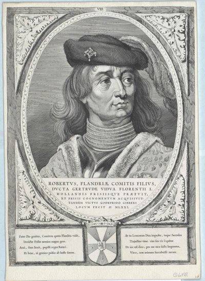 Flanderin kreivi Robert I Friisiläinen tekijältä Artist Unknown