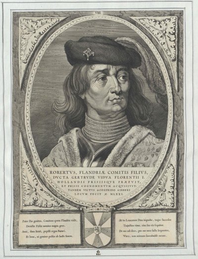 Flanderin kreivi Robert I Friisiläinen tekijältä Artist Unknown