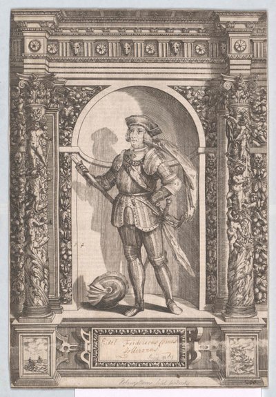 Zollernin kreivi Eitel Frederick II tekijältä Artist Unknown