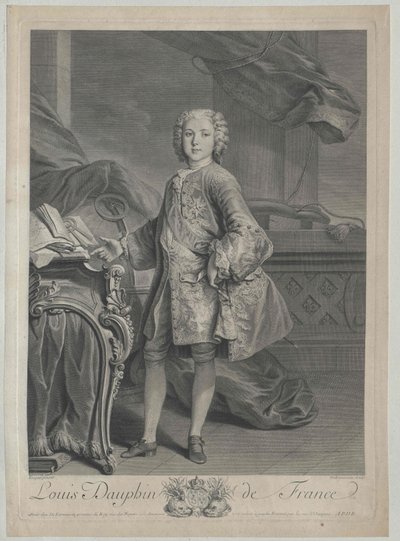 Ranskan Dauphin Ludwig tekijältä Artist Unknown