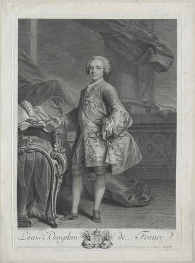 Ranskan Dauphin Ludwig tekijältä Artist Unknown