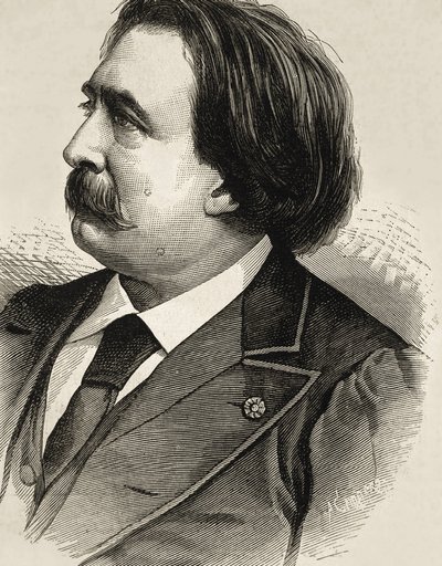 Dore, Paul Gustave (1832-1883). Romantiikka. Etsaus tekijältä Artist Unknown