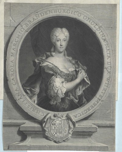 Württembergin herttuatar Christian Charlotte tekijältä Artist Unknown