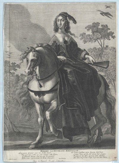 Aiguillonin herttuatar Vignerot du Plessis tekijältä Artist Unknown