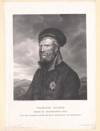 Brunswick-Oelsin herttua Friedrich Wilhelm tekijältä Artist Unknown