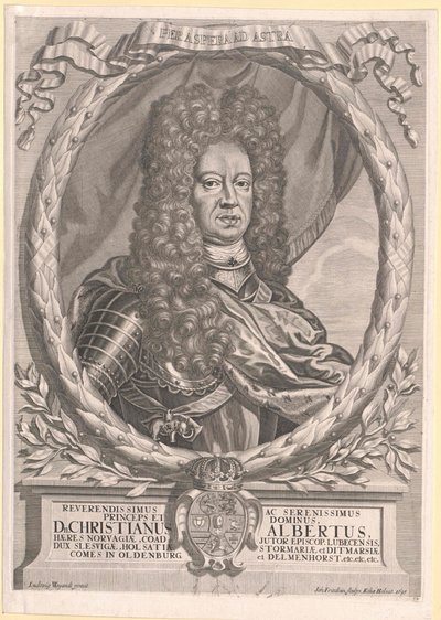 Holstein-Gottorpin herttua Christian Albert tekijältä Artist Unknown