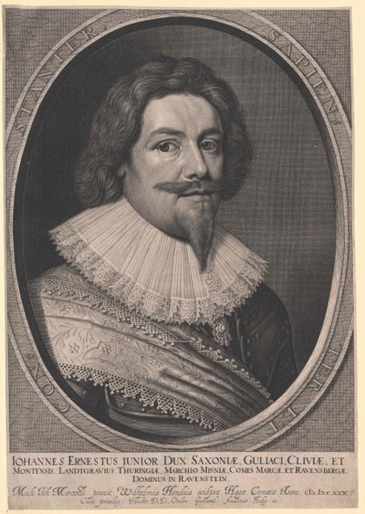 Sachsen-Weimarin talon herttua Johann Ernst I tekijältä Artist Unknown