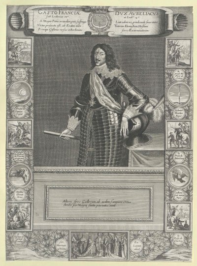 Orléansin herttua Gaston tekijältä Artist Unknown