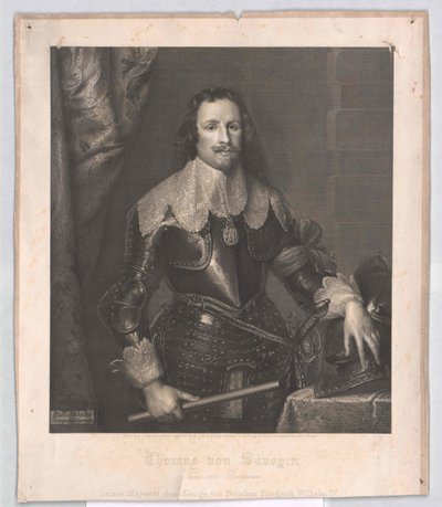 Savoijin herttua Carignan Franz Thomas tekijältä Artist Unknown