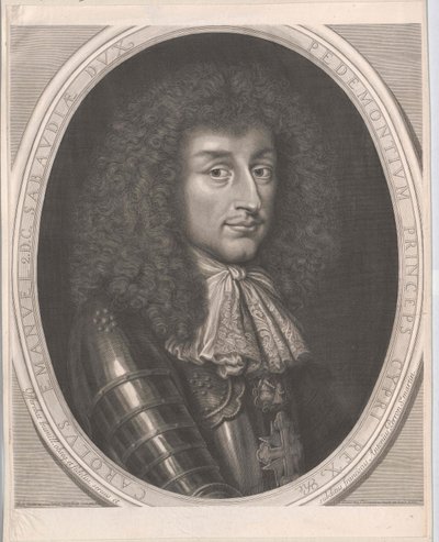 Savoijin herttua Karl Immanuel II tekijältä Artist Unknown