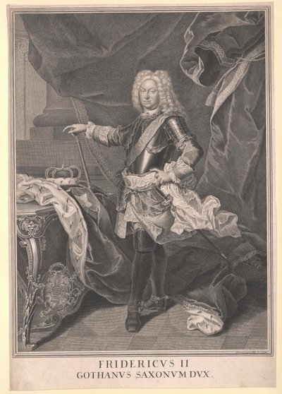 Saksi-Götan herttua Frederick II tekijältä Artist Unknown