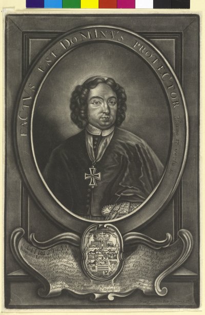 Sachsen-Zeitzin herttua Christian August tekijältä Artist Unknown