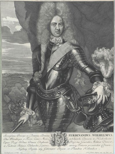 Württembergin herttua Ferdinand Wilhelm tekijältä Artist Unknown
