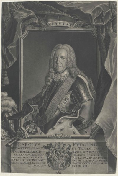 Württembergin herttua Karl Rudolf tekijältä Artist Unknown