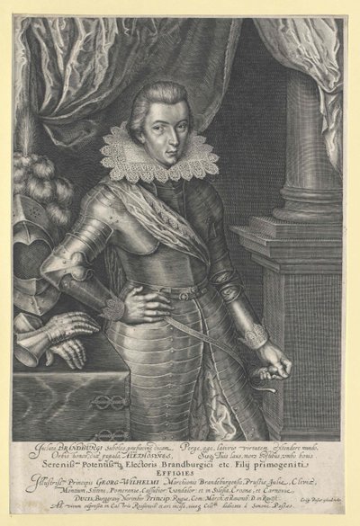 Brandenburgin vaaliruhtinas Georg Wilhelm tekijältä Artist Unknown