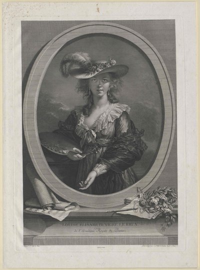 Elisabeth Vigee-Lebrun tekijältä Artist Unknown