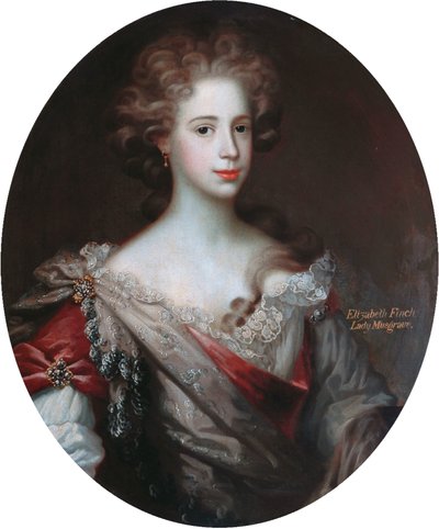 Elizabeth Finch, Lady Musgrave (öljy kankaalle) tekijältä Artist Unknown