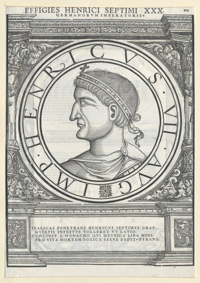 Keisari Henrik VII tekijältä Artist Unknown