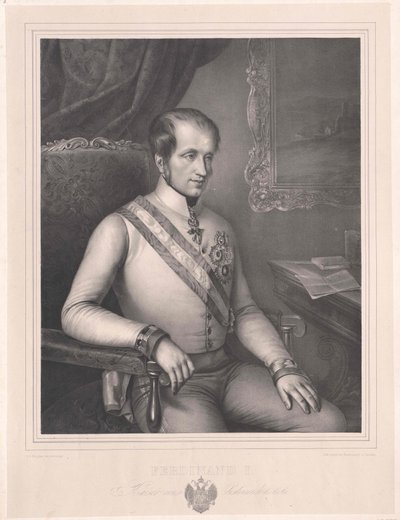 Itävallan keisari Ferdinand I tekijältä Artist Unknown