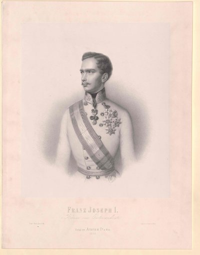 Itävallan keisari Franz Joseph I tekijältä Artist Unknown