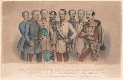 Itävallan keisari Franz Joseph I tekijältä Artist Unknown