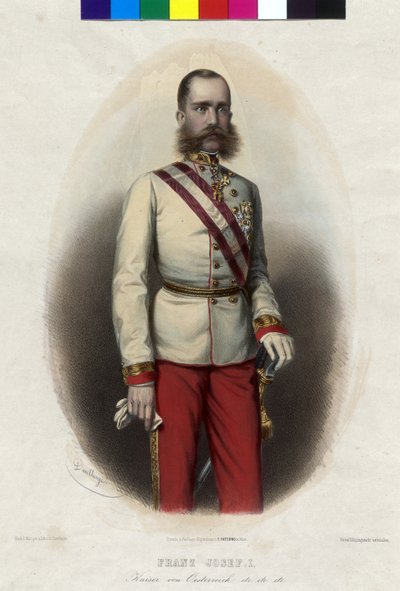 Itävallan keisari Franz Joseph I tekijältä Artist Unknown