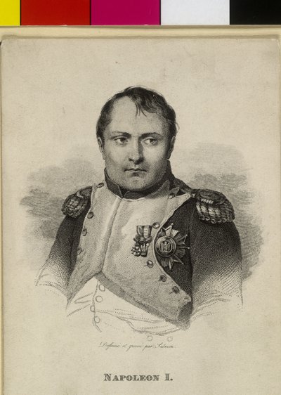 Ranskan keisari Napoleon I Bonaparte tekijältä Artist Unknown