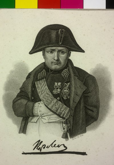 Ranskan keisari Napoleon I Bonaparte tekijältä Artist Unknown