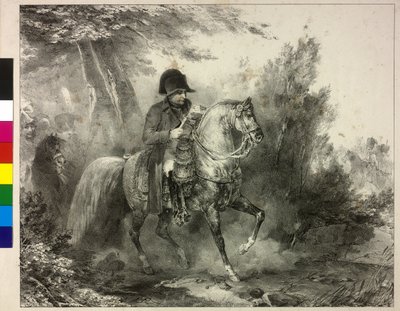 Ranskan keisari Napoleon I Bonaparte tekijältä Artist Unknown
