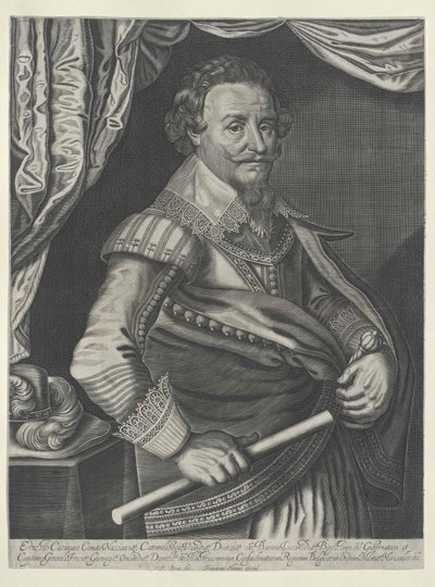 Ernst Casimir kreivi von Nassau-Dietz tekijältä Artist Unknown