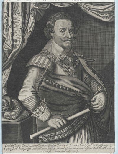 Ernst Casimir kreivi von Nassau-Dietz tekijältä Artist Unknown