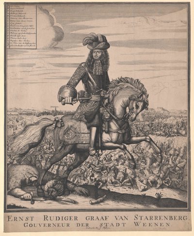Ernst Roger Count Starhemberg tekijältä Artist Unknown