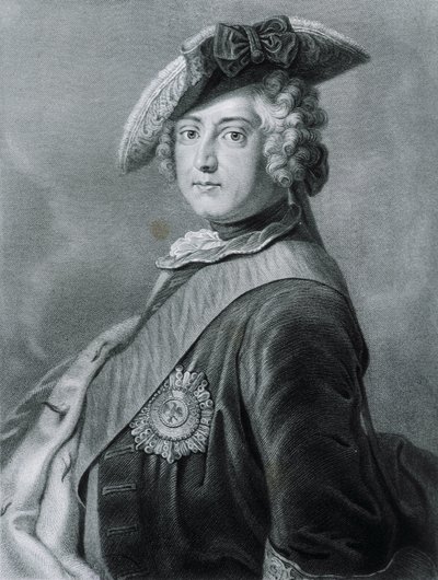 FREDERICK II "Hieta" (1712-1786). Preussin kuningas (1740-1786). tekijältä Artist Unknown