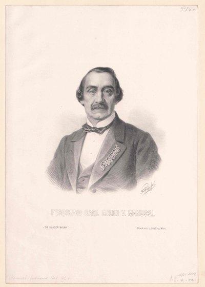 Ferdinand Karl precious von Manussi tekijältä Artist Unknown