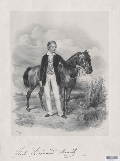 Ferdinand kreivi Kinsky tekijältä Artist Unknown