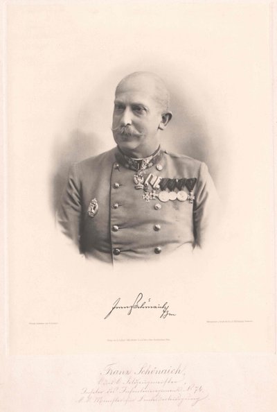Franz Baron Schoenaich (tulosta) tekijältä Artist Unknown