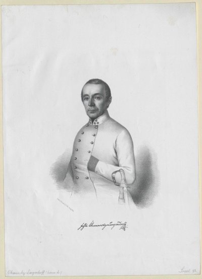 Franz Xavier vapaaherra Chanowsky-Langendorff tekijältä Artist Unknown