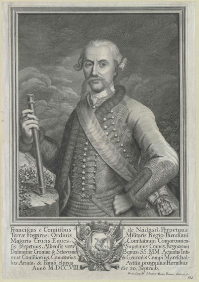 Franz count Nadasdy-Nadasd-Fogaras tekijältä Artist Unknown