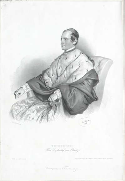 Frederick Egon Landgrave Fuerstenberg tekijältä Artist Unknown